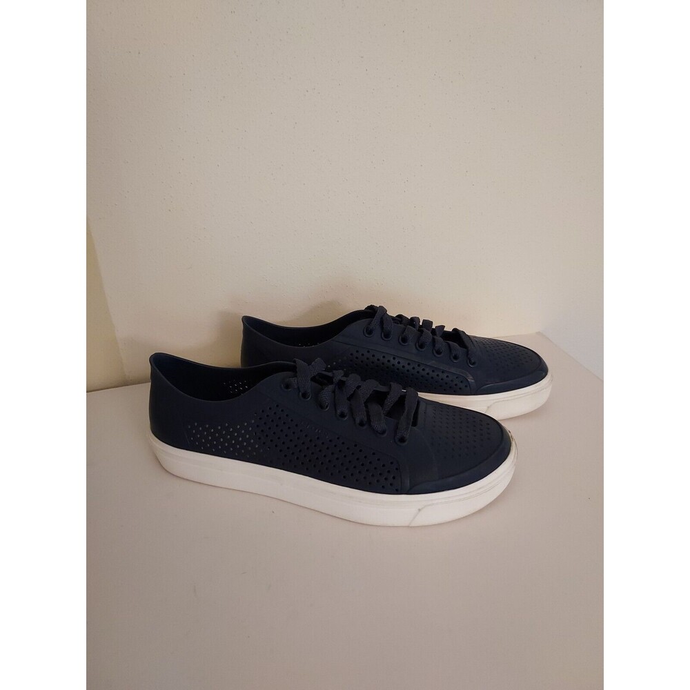 Crocs Citilane Roka Navy Blue Lace-Up Shoes Men’s Size 8 Iconic Comfort Sneaker